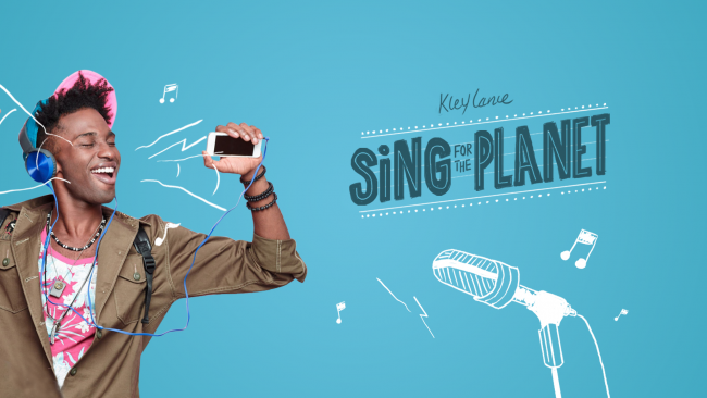 Participe au projet Sing for the planet !